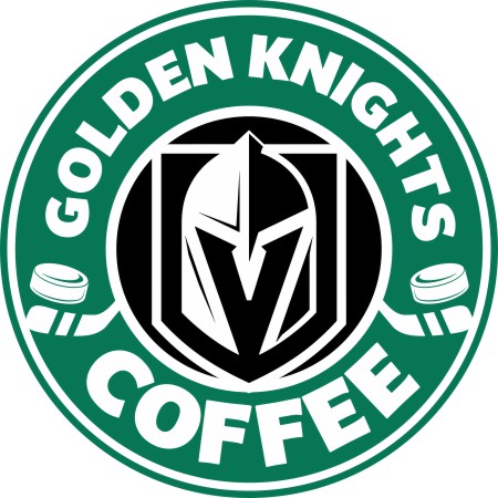 Vegas Golden Knights Starbucks Coffee Logo iron on paper